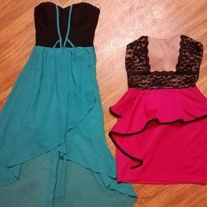 Evening wear dresses - both for $8